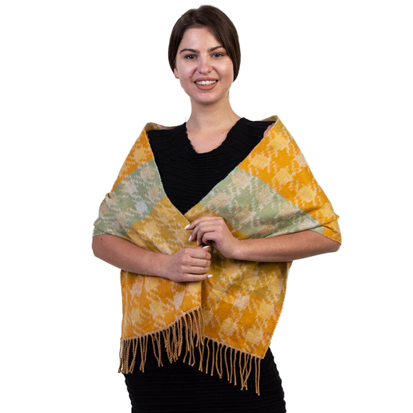 Wool And The Gang Scarf Women size 35X150 Yellow - Picture 1 of 3